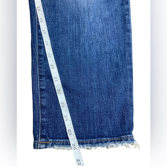 Madewell Size 32 The Perfect Vintage Crop Jean AE160 Bellbrook Wash Stretch - Picture 13 of 13